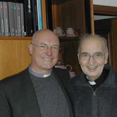 Mons. Giovanni Giudici e Don Leo (14.01.2004)